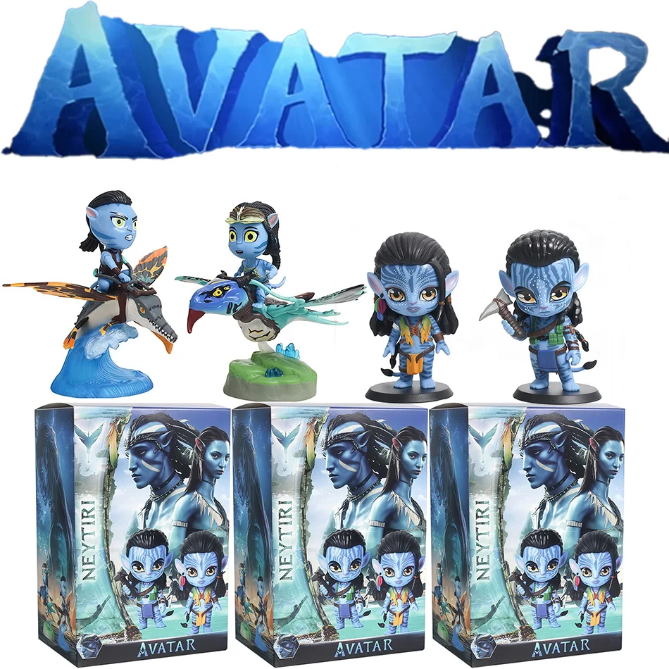 카툰 애니메이션 새로운 귀여운 2개 아바타 액션 피규어 장난감 PVC 모델 인형 장식 어린이 선물용