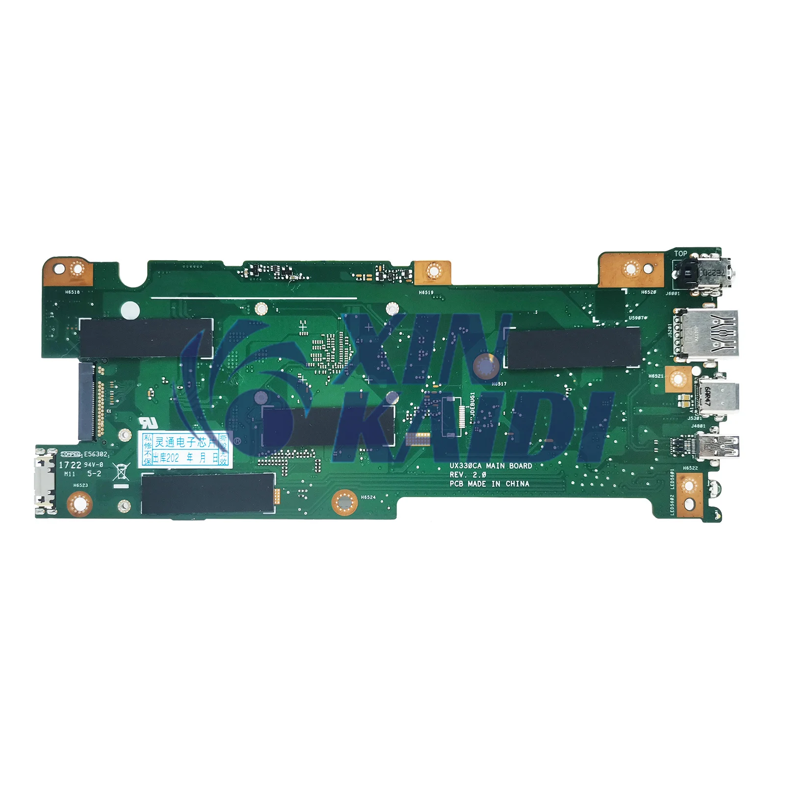 Laptop Motherboard For ASUS ZenBook UX330C UX330CA UX330CAK Computer Mainboard M3-7Y30 I5-7Y54 I7-7Y75 4G 8G-RAM