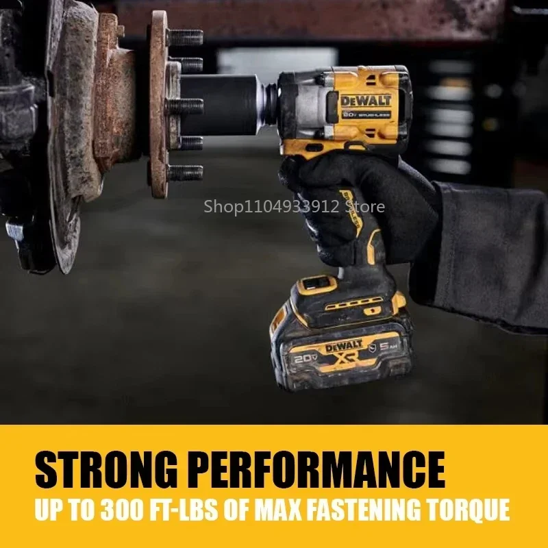Dewalt DCF922 Rechargeable 20V  Impact Wrench High Torque 205Nm 2500 PRM  LED Lighting Stepless Speed Control  Electric Tools