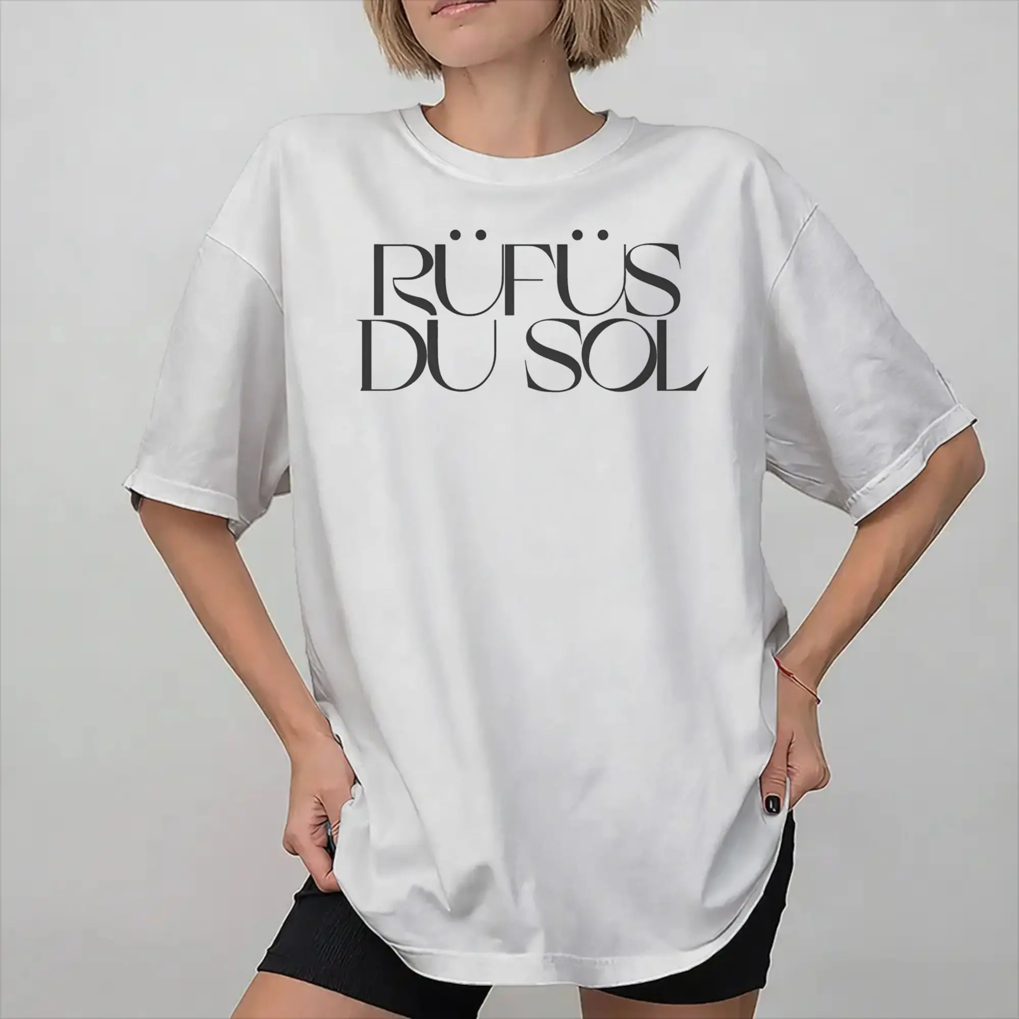 New Arrival Rufus Du Sol 2026 Concert T Shirt For Unisex  Pure Cotton Tee Shirt Short Sleeve Tops