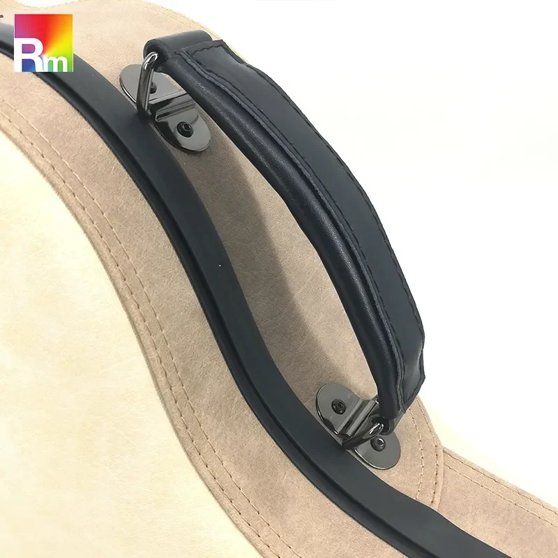 Wholesale FRP Guitar Case 39 Inch Classical Straight Head Bag Leather Waterproof Simple Design 41 Inch Musical Instrument Box