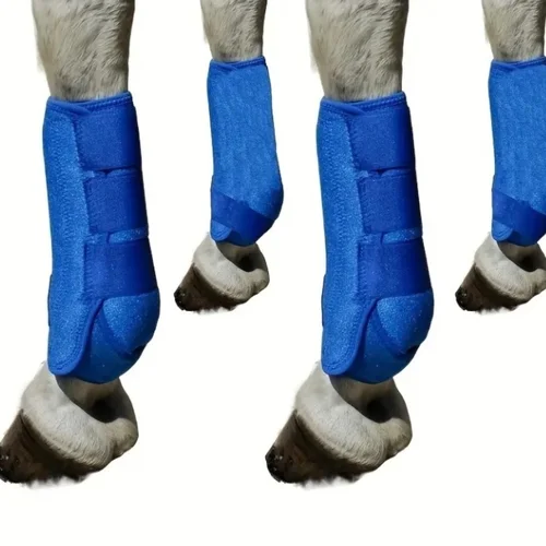 Imagen 2 del producto Protección de las piernas del caballo contra golpes y arañazos material de buceo polainas para caballos Equipo de carreras profesional Equipo de protección para caballos
