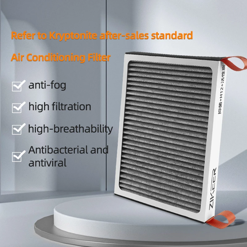 

FOR ZEEKR 001/009 2021 2022 2023 Air Conditioning Filter Element Air Filter Grid Interior Modification Special