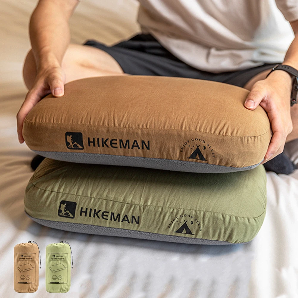 

Портативная уличная подушка для кемпинга и путешествий, удобная подушка из пены с эффектом памяти, подушка NoonBreak, подушка для поддержки шеи, удобная подушка для сна