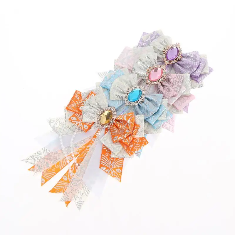 1 Stück DIY Handgemachter Lolita-Schmuck Geschenk Itabag Dekor Zubehör Doppelschichtige Schleifentaschenanhänger für Freunde Anime-Accessoires – Detail 1