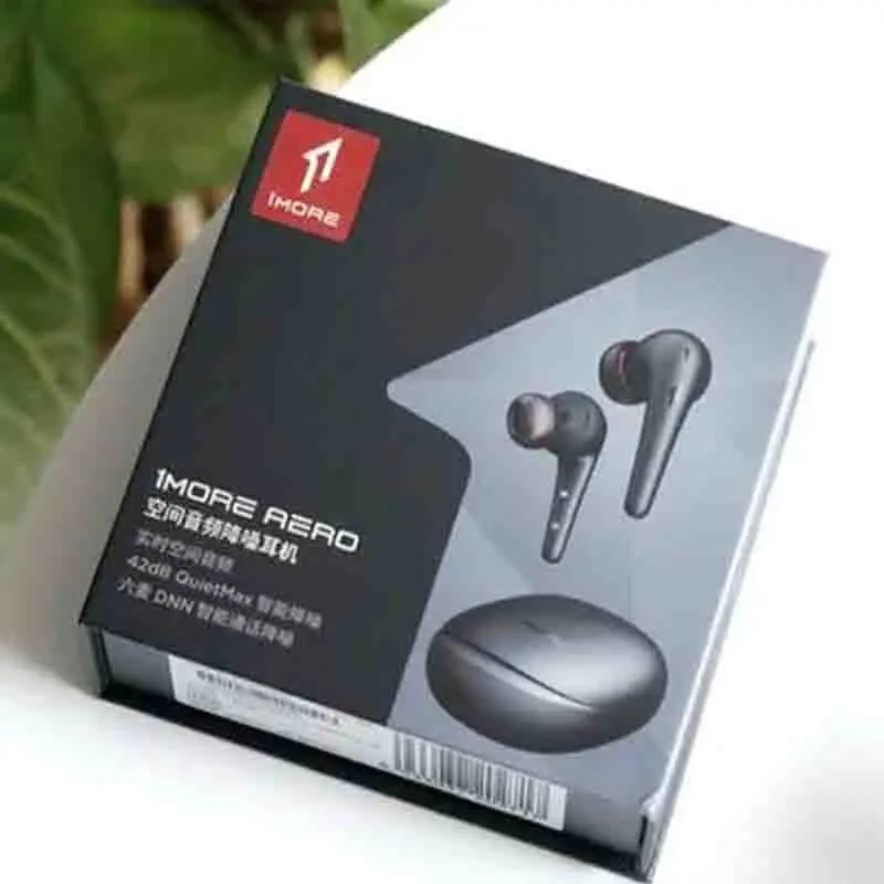 Orginal 1MORE AERO TWS Bluetooth Earbuds 360 Spatial Audio Wireless Earphones 42dB Hybrid ANC Active Noise Canceling with 6 Mic