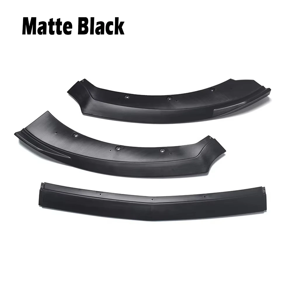 Für Ford Zubehör Frontstoßstangen-Splitter Lippen-Diffusor-Schutz für Mustang 2015-2017 Unterer Karosserieschutz Frontspoiler – Detail 7