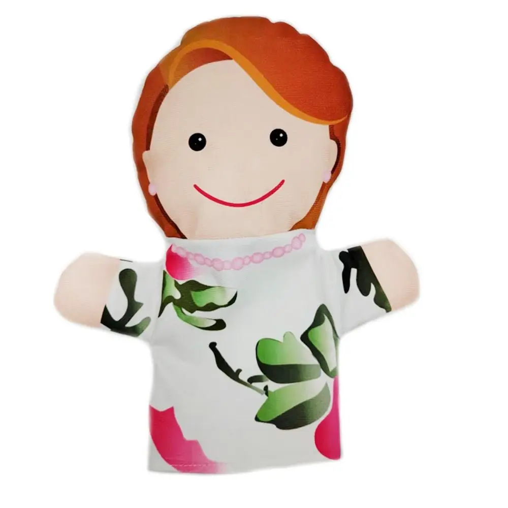 Family Members Hand Puppets For Family Members Plush Toy Cloth Family Members Hand Puppets Props Adorable