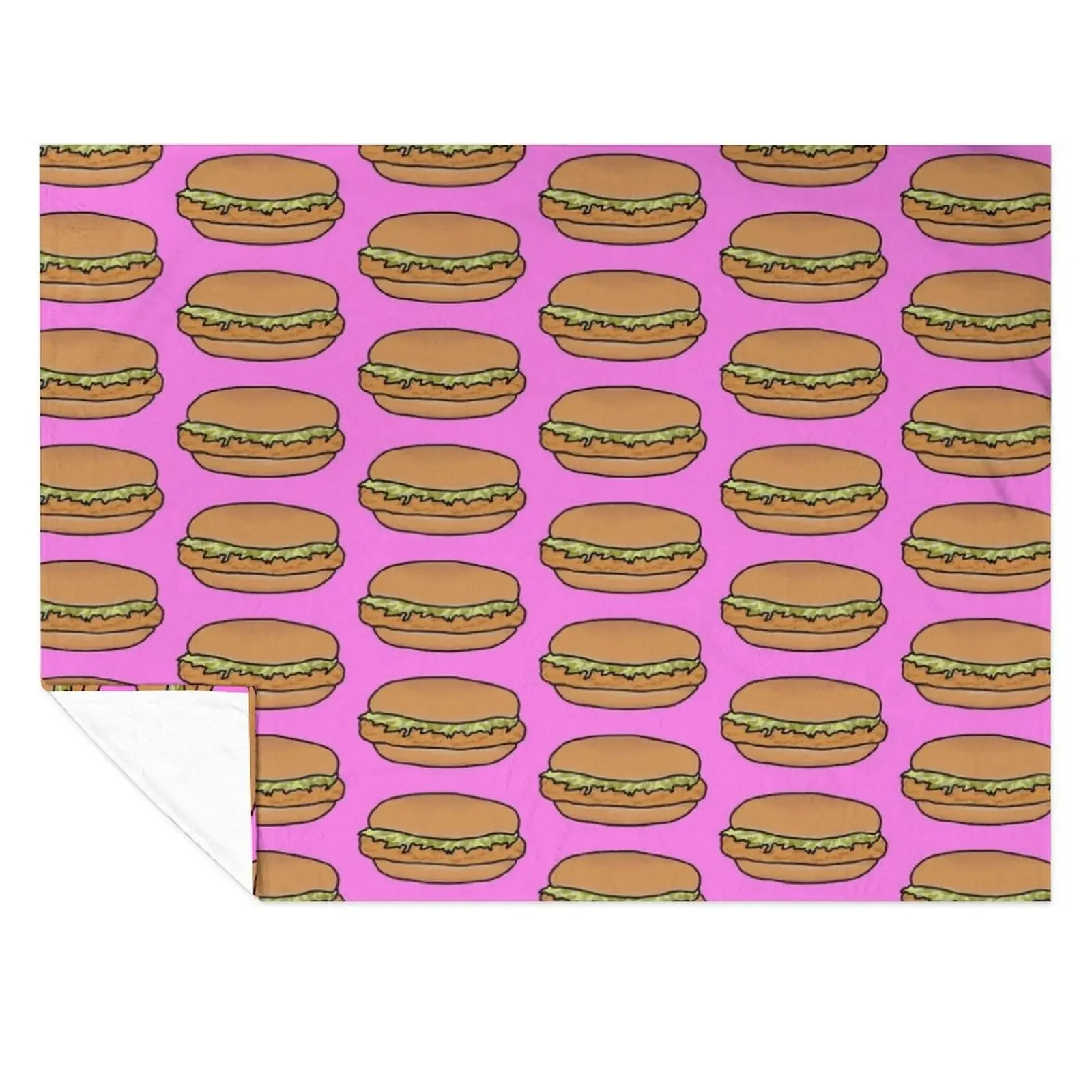 

the mcchicken Throw Blanket christmas gifts blankets ands Blankets For Baby bed plaid Blankets