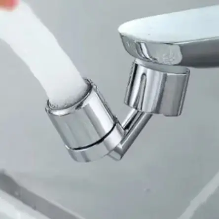 

Аэратор для смесителя 720 ° Вращающийся фильтр для экономии воды и предотвращения брызг для кухни/ванной комнаты