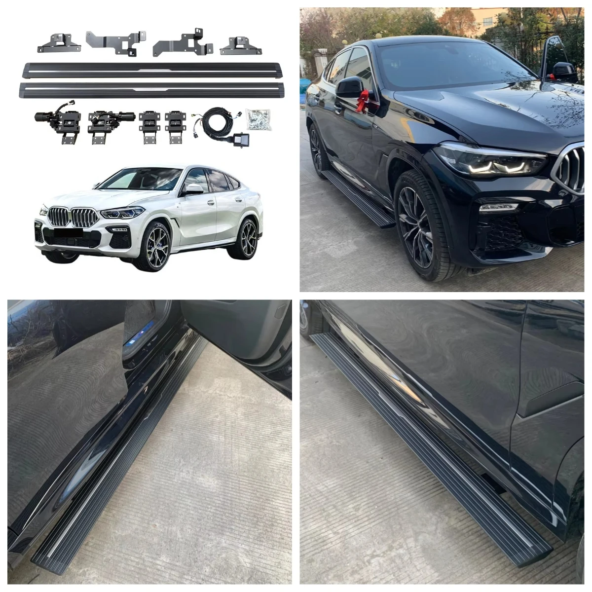 

Автоматические электрические выдвижные подножки STLF для BMW X6 2020-2024