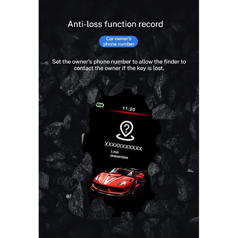 SK05 البعيد LCD مفتاح السيارة الذكية أودي لسيارات BMW بنز أودي فورد تويوتا هوندا BYD تسلا لاند روفر لامبورغيني فولكس فاجن #3