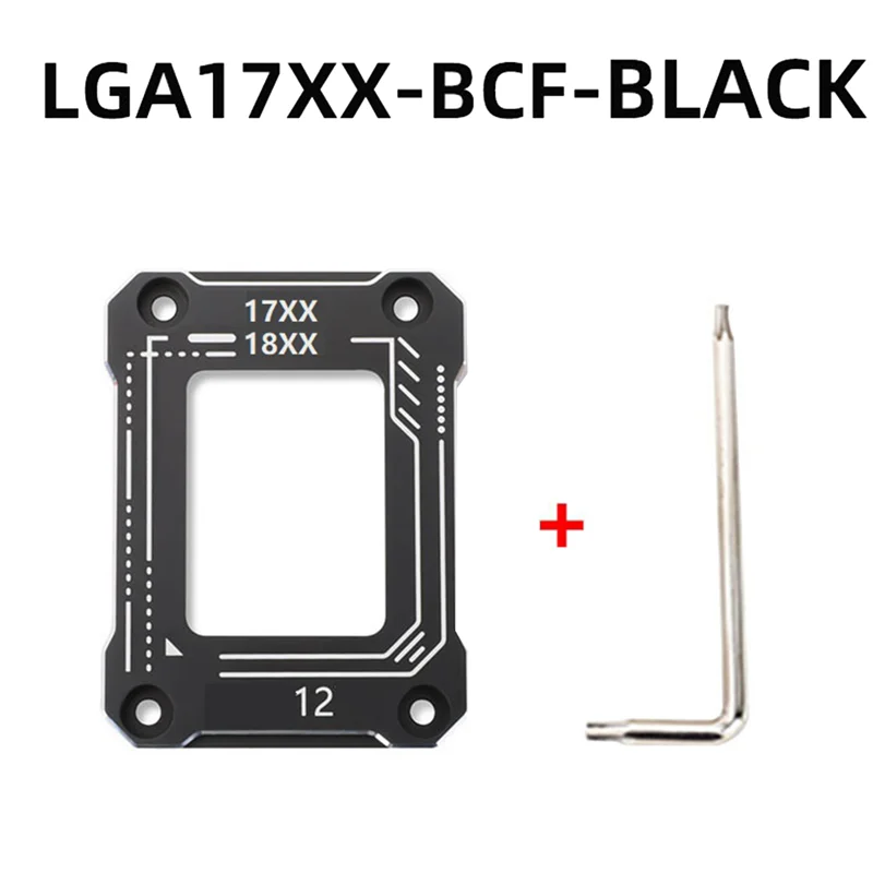 LGA17XX/18XX-BCF 12Th 13Th CPU Bending Correction Fixing Buckle CPU Bending Corrector Frame CPU Fixed