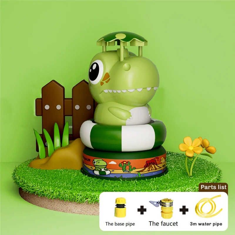

ODIES-Sprinkler Launcher Toys Outdoor Water Pressure Lift In Garden Lawn Summer Water Toys For Kid