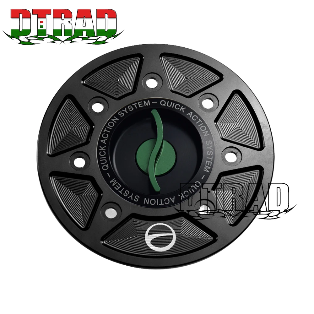 Motorcycle Quick Release Fuel Cap Gas Tank Cover For KAWASAKI