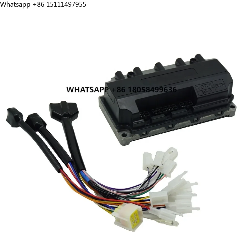 SiAECOSYS/VOTOL Programmable 72V 60A Boost 100A Controller EM80GTSP for 4kW Electric Scooter Motor