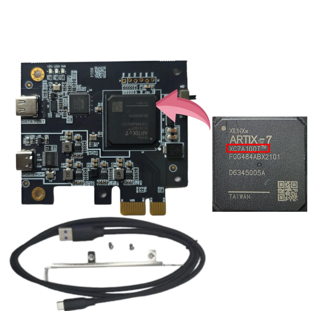 100t DMA Bundle-FPGA DMA100t Pro Card+Dichen HDMI Fuser+Makcu-DMA Kit Set