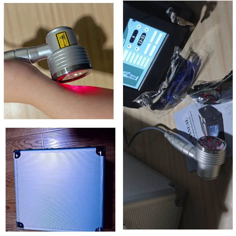 

Лазерное терапевтическое устройство с двойной длиной волны 650 нм, 808 нм, 1055 МВт, 20 диодов, медицинская подушка для облегчения боли, заживления ран