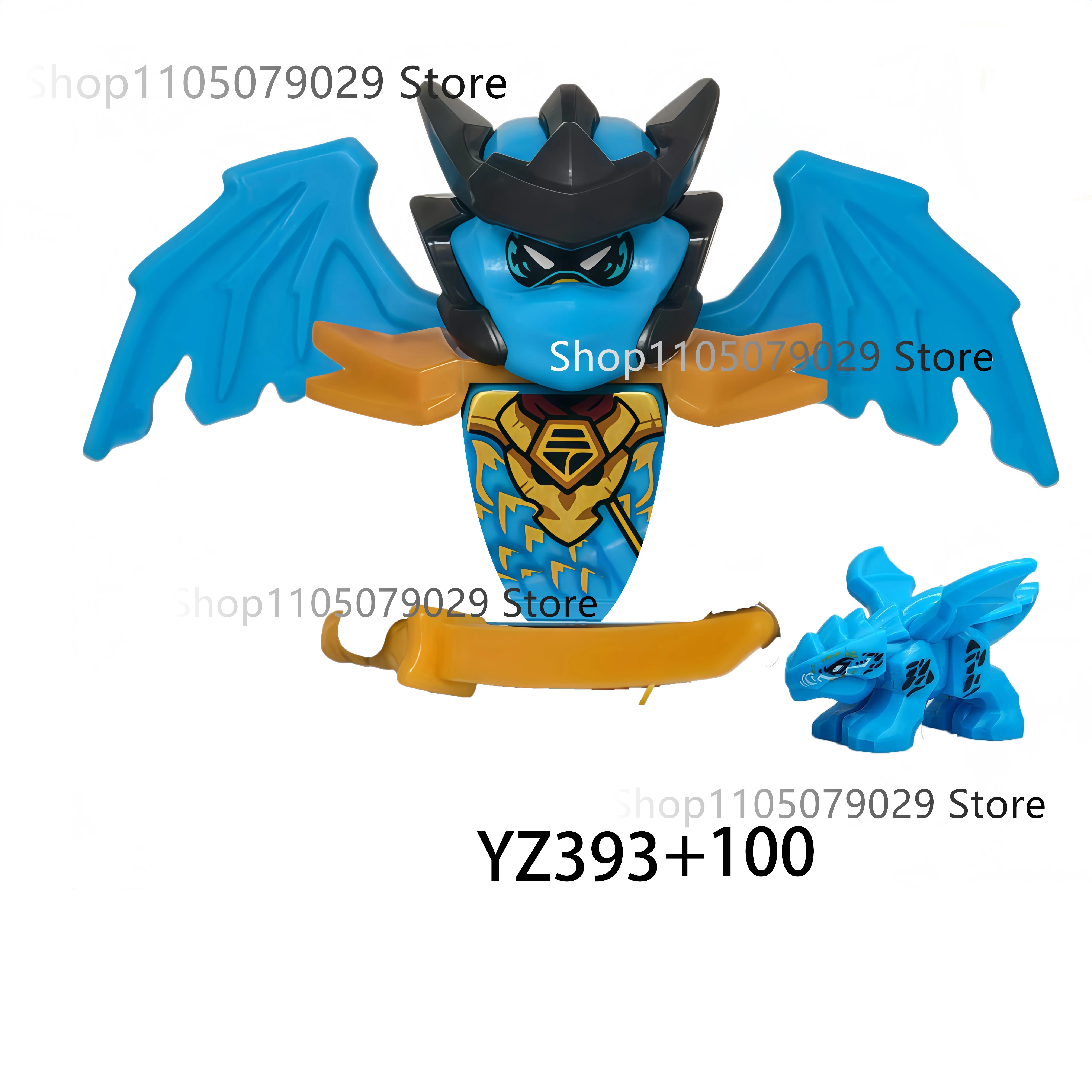 New Anime Cartoon TV Dragons Ninja 20S Toy Lloyd Jay Kai Zane Nya Cole Bricks Building Blocks for Kids DIY Gifts view 5
