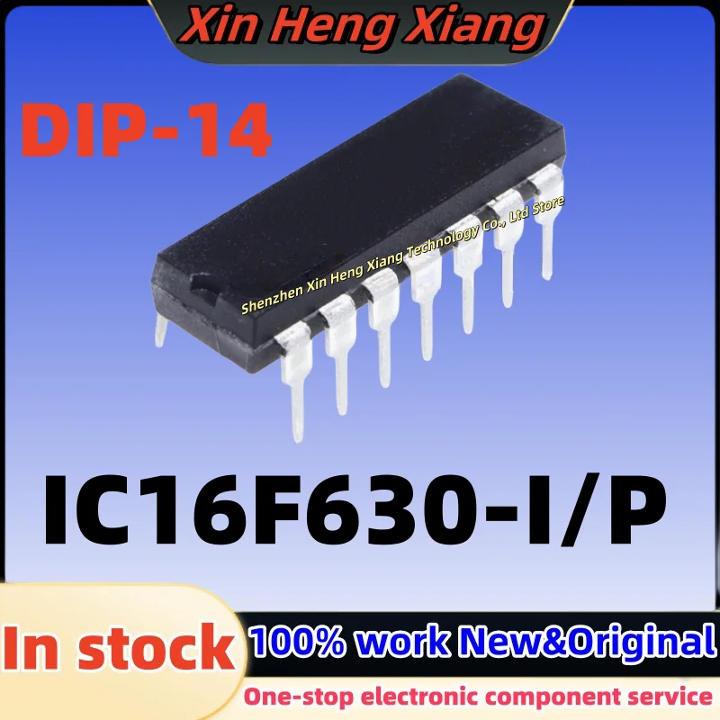 

(5-10pcs)PIC16F630-IP PIC16F630-I PIC16F630 PIC16F630-I/P DIP-14
