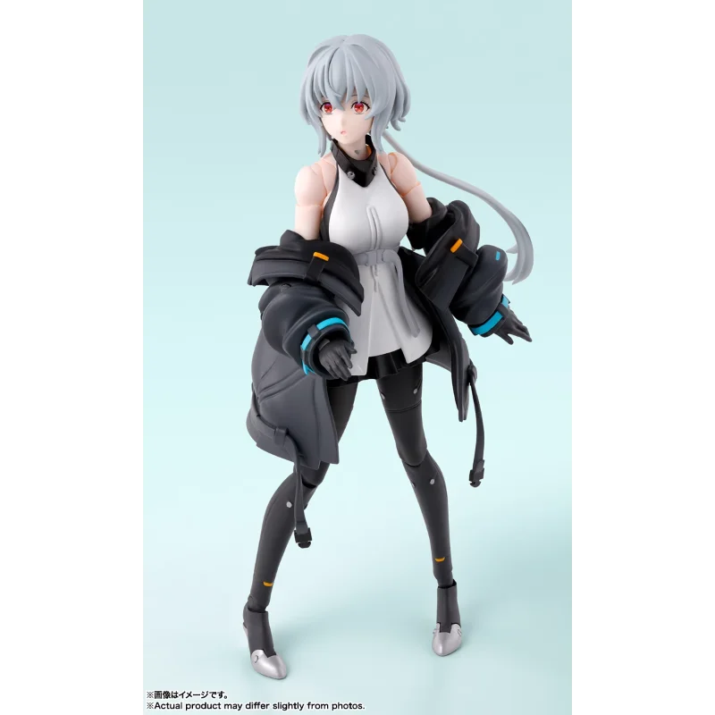 متوفر في المخزون الأصلي بانداي S.H.Figuarts Synduality Noir عمل الشكل أنيمي الشكل دمية الحلي لعبة هدية للطفل نموذج دمية #2