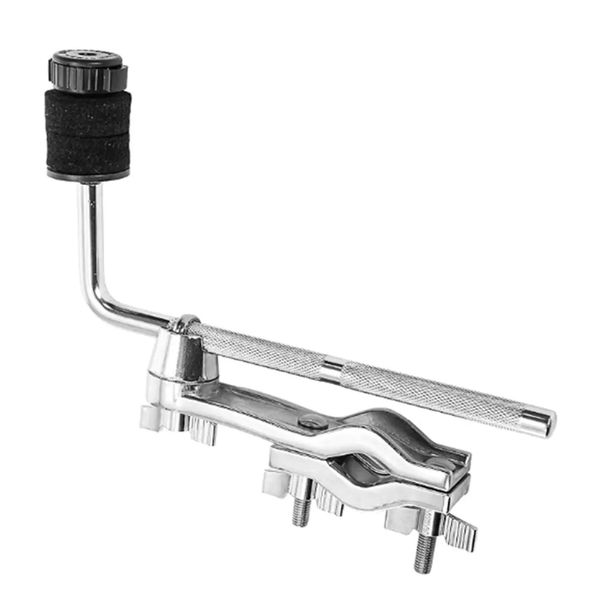 A50U Drum Set Mounting Clamp, 9.1 Inch / 23cm Cymbal Boom Arm with Clamp Holder Bracket, Drum Set Extension Mount Clip