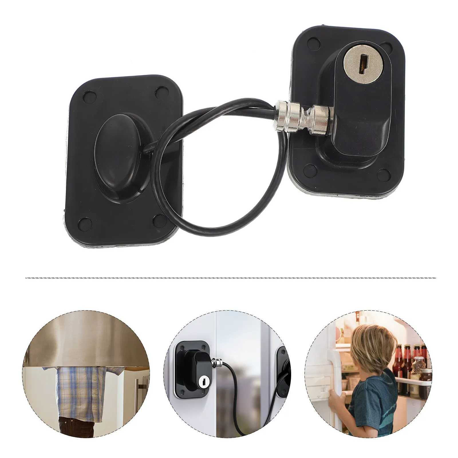 

1Set Multi-Use Sliding Window Safety Lock Child Protective Lock Baby Safety Latch Anti-Theft Window Restrictor for Home Office