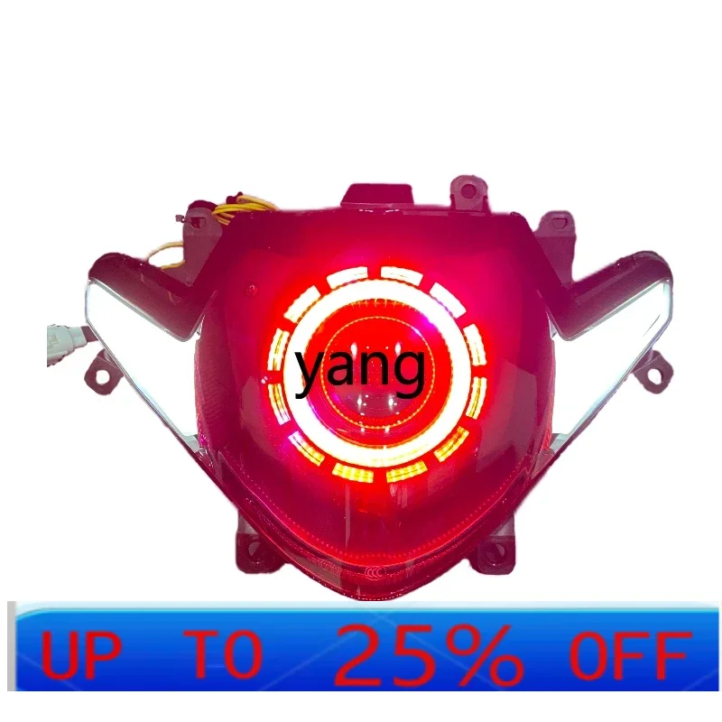 

C XGSX250R motorcycle angel eye headlight non-destructive modification accessories lens assembly