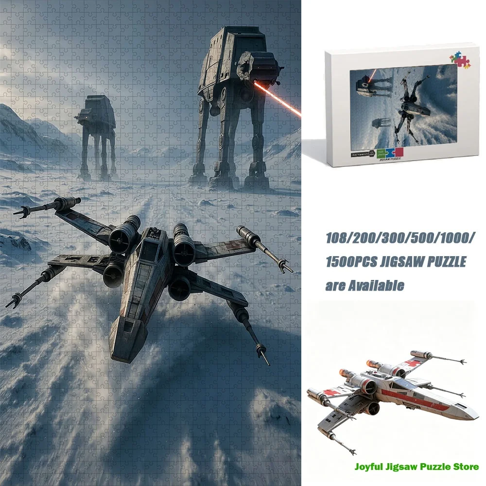 

Star Wars Educational Game Jigsaw Puzzle Premium Collectible Relax Toy Intellectual Development Gift for Birthday Holiday