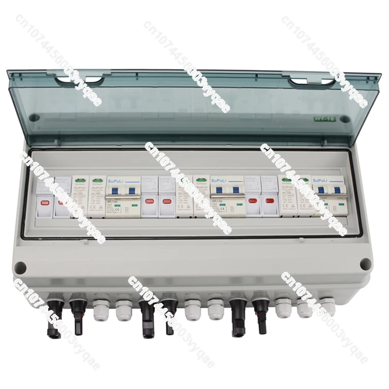 

Combiner Box 3 String 3 In 3 Out 15A 25A 32A 600V Pv Array DC Combiner Box For Solar Panel Power System