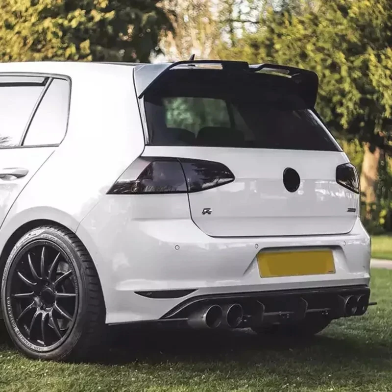 For 2013-2019 VW Golf MK 7 7.5 GTI TSI Oettinger Sports Spoiler Car Tail Wings Fixed Wind Rear Wing Auto Decoration Accessories
