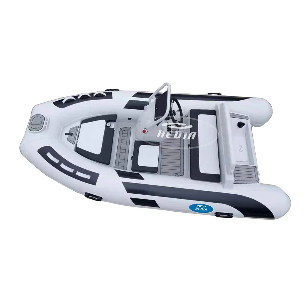 Hedia inflatable aluminum hull semi-submarine hypalon 360 aluminum hull