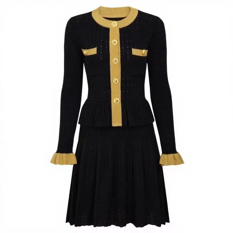 

Индивидуальное качество 25132, на складе, знаменитое в Интернете кружевное универсальное короткое платье с длинными рукавами и круглым вырезом