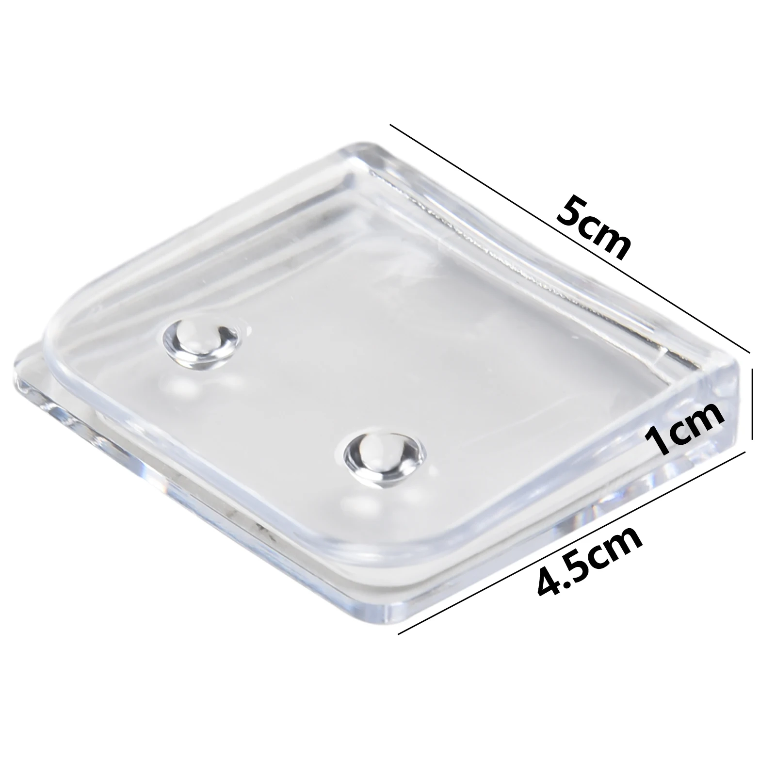 1/4 Pcs Transparent ABS Shower Curtain Clips For Mounting On Curtain Toilet Curtain Rings Clip Holder Bathroom Accessories