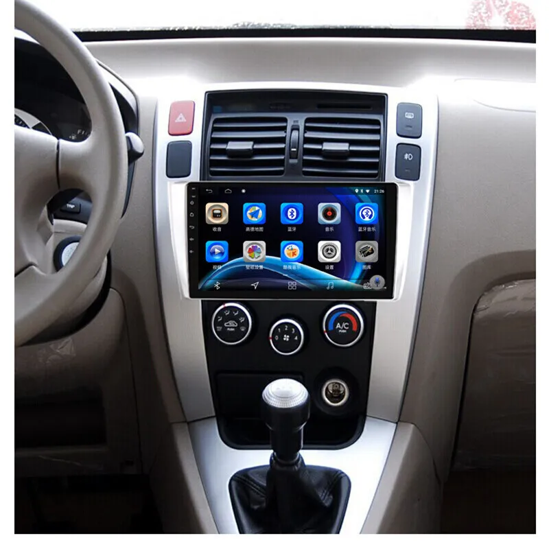 Applicable to Hyundai Tucson2006-2013Central Control Intelligent Android Large Screen Navigation Reversing Image All-in-One Mach