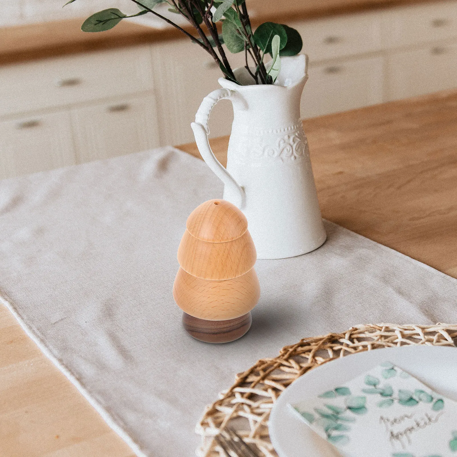 Soporte para palillos de dientes de madera, botella decorativa hermosa y elegante, diseño exquisito, adecuado para el hogar, Bar, restaurante, cafetería