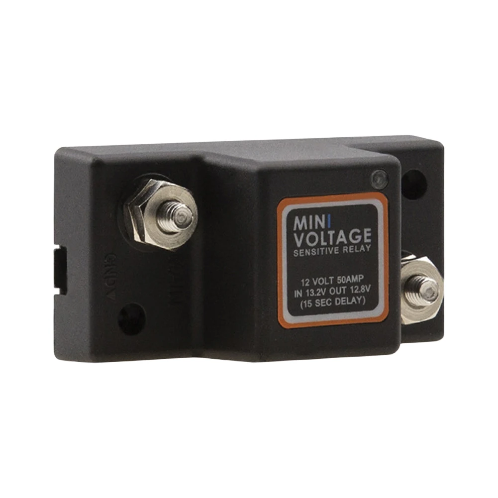 

Dual Battery Isolator Waterproof Voltage Sensitive Relay 12V 50A Dual Battery Smart Isolator for Car ATV UTV Boats RV Truck