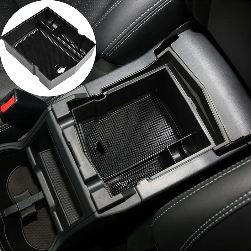 

For Subaru Forester 2019 2020 2021 2022 2023 Car Central Console Armrest Storage Box Holder Interior Organizer Glove Case Tray