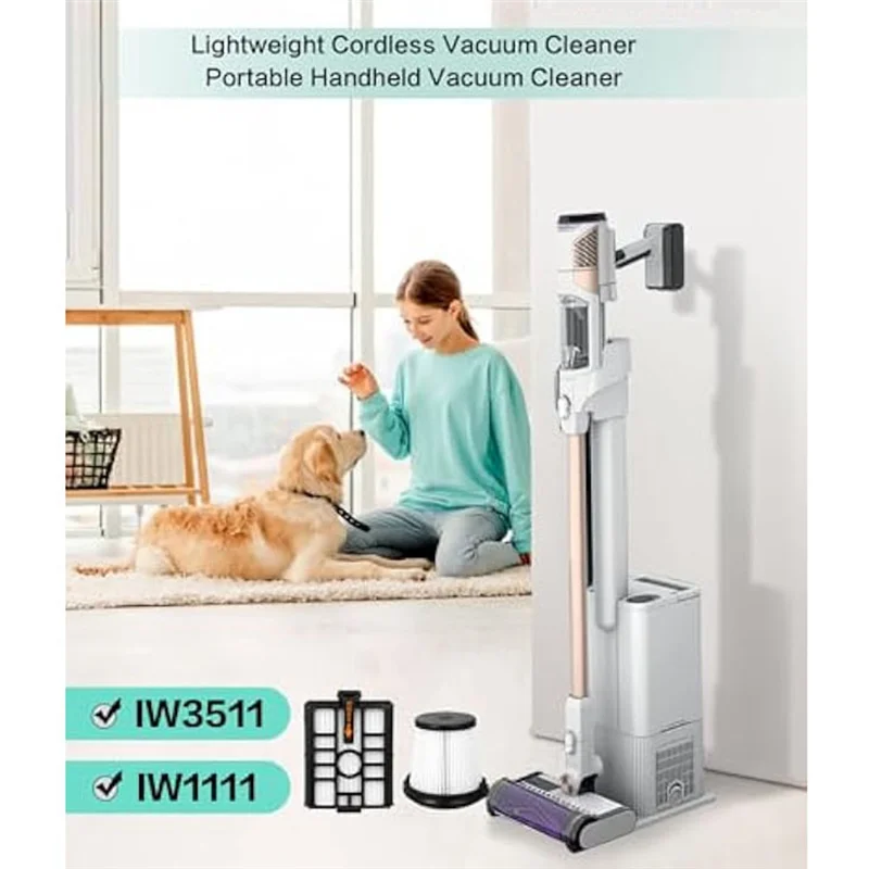 TCF-IW3511/IW1111 HEPA-filters vervangende onderdelen voor Shark IW1111 Detect Pro lichtgewicht draadloze stofzuiger