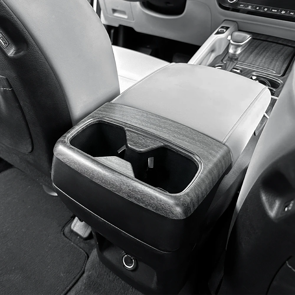 

For KIA Telluride 2020 2021 2022 2023 2024 2025 LHD/RHD Auto Interior Accessories Seat Cup Holder Cover Frame Trim ABS Material