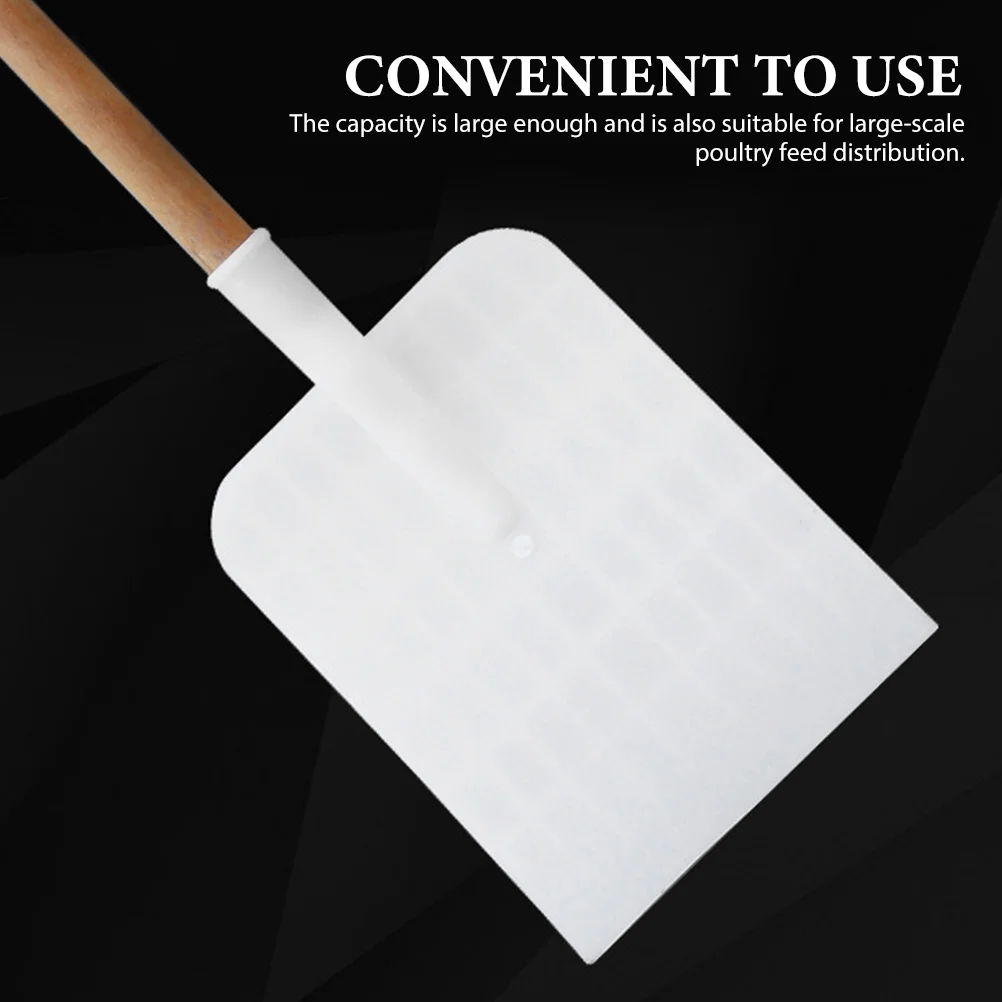 

Large Capacity Plastic Feeding Head Replacement For Poultry Farm Livestock Feed Scoop Garden Tool Ergonomic Handle Reusable