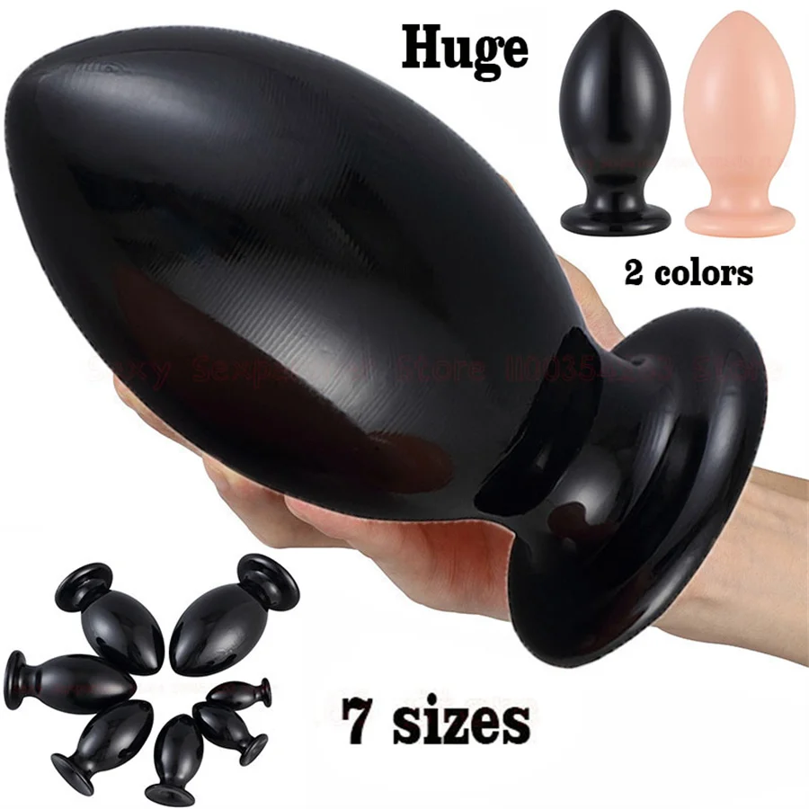 Sex Toys Extra Large Anal Plug Huge Buttplug Anal Dildo Ass Plug Masturbator Anal Bead Vaginal Stimulation Dilator For Woman Men