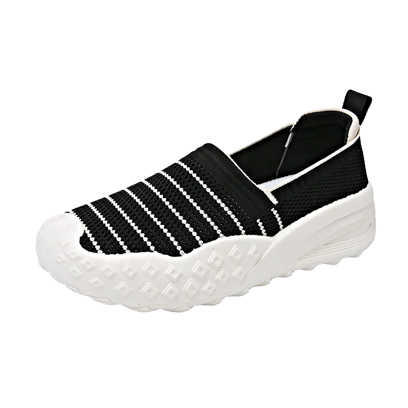 

Новая модная трендовая женская обувь, удобная легкая полая дышащая мягкая нескользящая обувь для мам на плоской подошве, уличная повседневная обувь