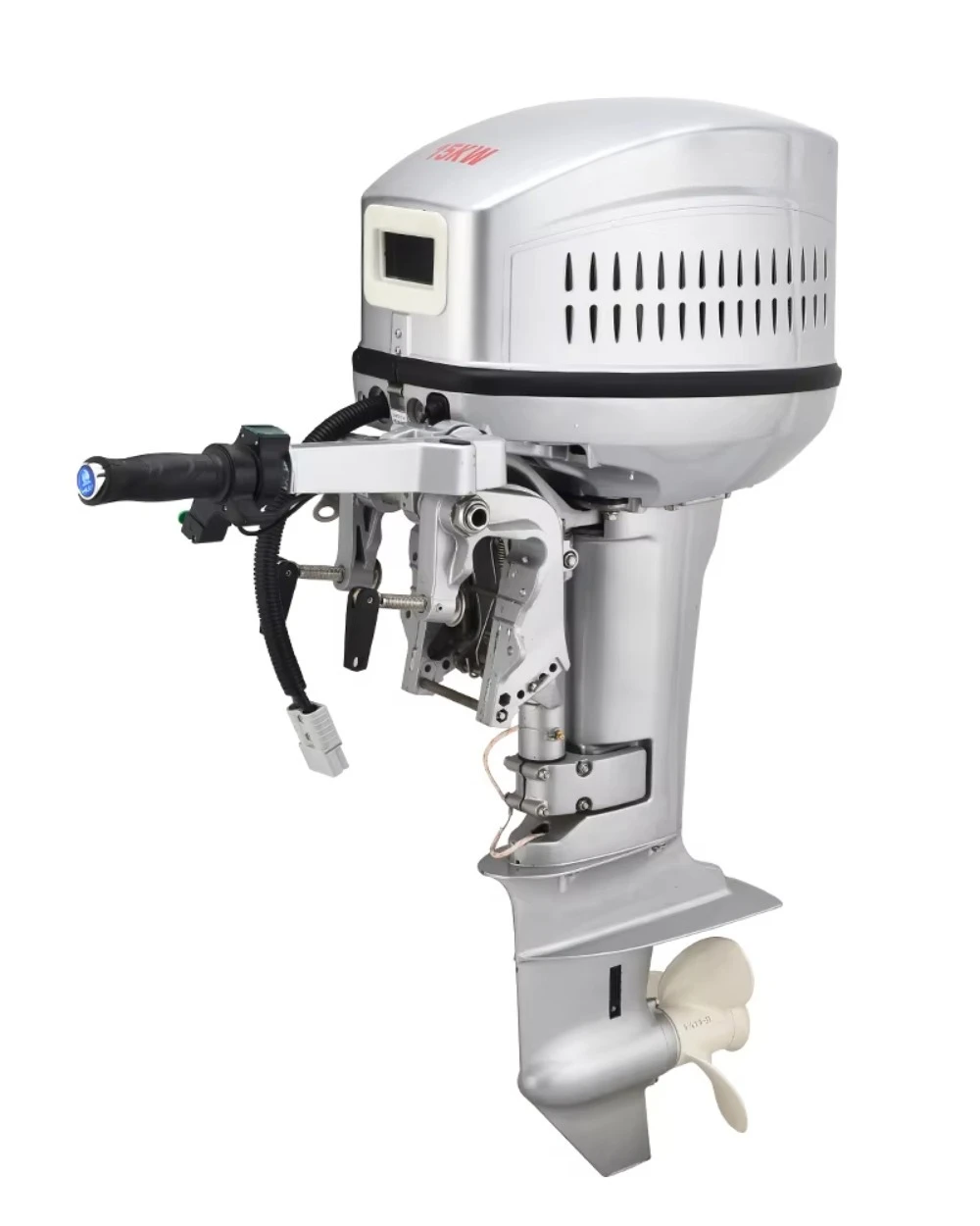 Motor Fuera de Borda Eléctrico de 96V 15KW, Motor Eléctrico para Barco de 20HP, Motor Eléctrico de Alta Potencia