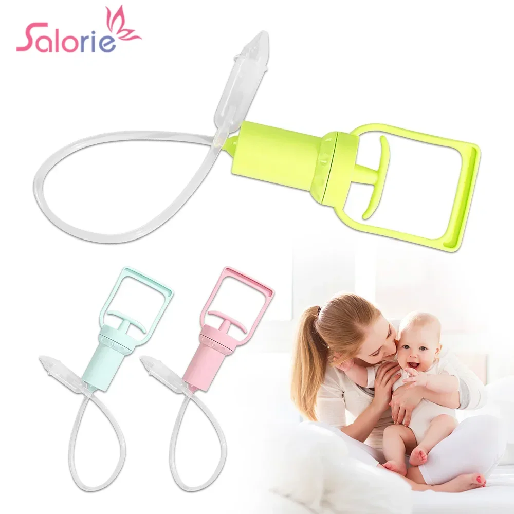 Comfortable Manual Baby Nasal Aspirator Nose Cleaner Safe Nose Cleaner Suction Device for Infants Block Nose Care Easy to Clean