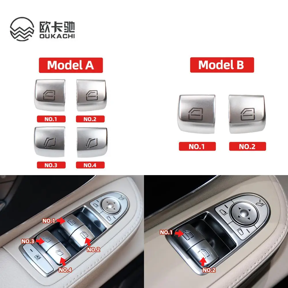 Car Master Window Switch Repair Button Cover Door Glass Control Switch Key Cap For Mercedes Benz Vito Viano W447 2059050302