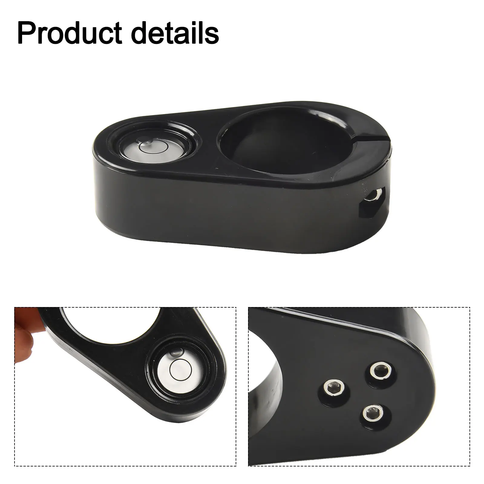 

1pc Plastic Centering Rod Blister Vial Level Mapping Accessories Level Bubble For 32mm Polefor Rods With Corresponding Diameters