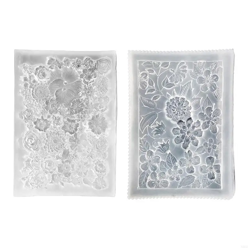 

N0HE Diy Crystal Epoxy Mold Three-dimensional Embossed Flower Relief Flower Mold