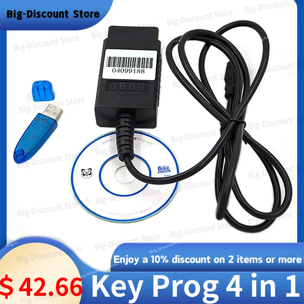 Key Programmer FNR 4 IN 1 USB Dongle Vehicle Newest Programming For Fo-rd/Nis-sa n FNR Key Prog 4-IN-1 By Blank Key For Fo-rd