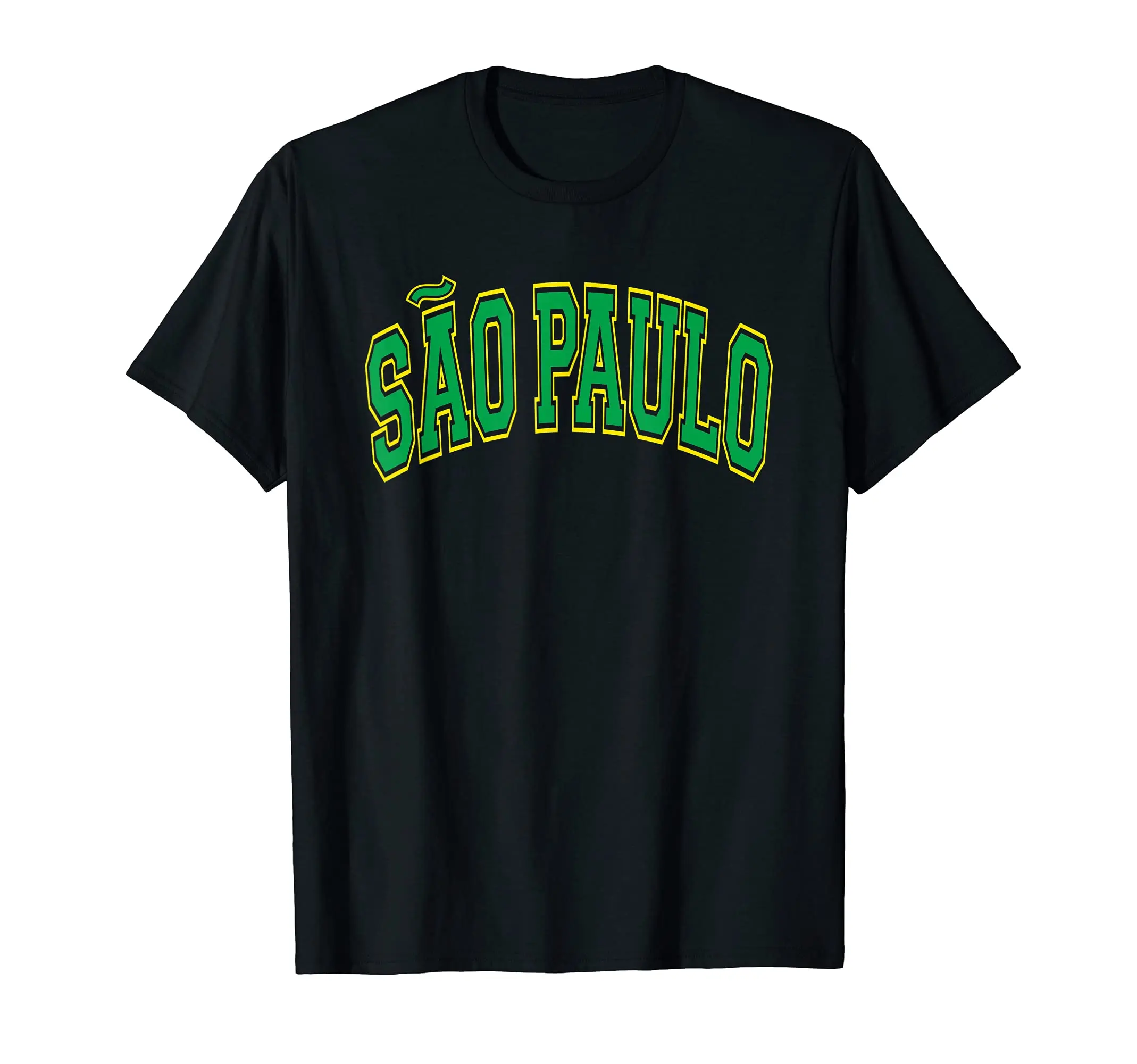 More Design Brazil São Sao Paulo Retro Vintage Men Women Clothing T-Shirt Hip Hop Tops Cotton Tees